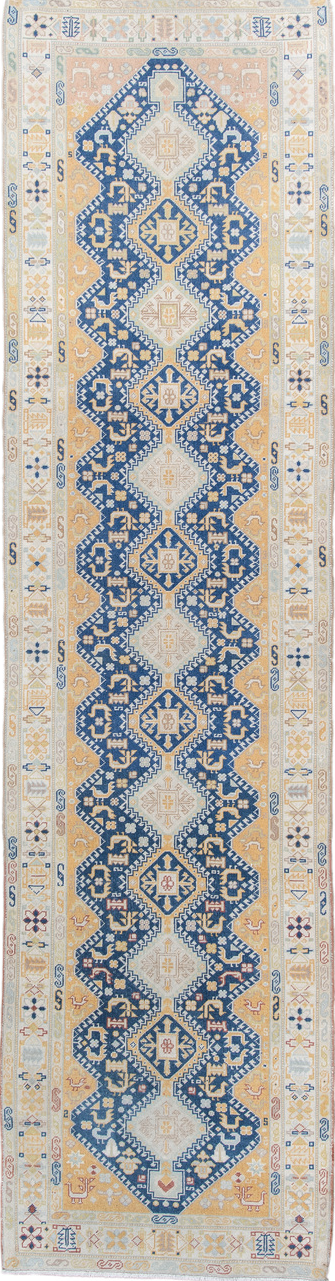 Antique Sivas Runner Rug (2' x 11')